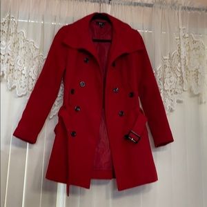 Red Winter Coat